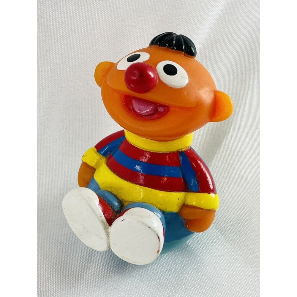 Jim Hensons Productions Muppets Ernie Weeble Wobble Toddler Toy Vintage